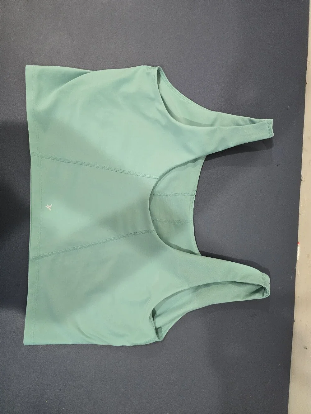 Old Navy Active PowerSoft 3X Matching Tank & Bike Shorts Set Mint Green